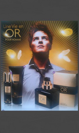 EAU DE TOILETTE "UNE VIE EN OR POUR HOMME"